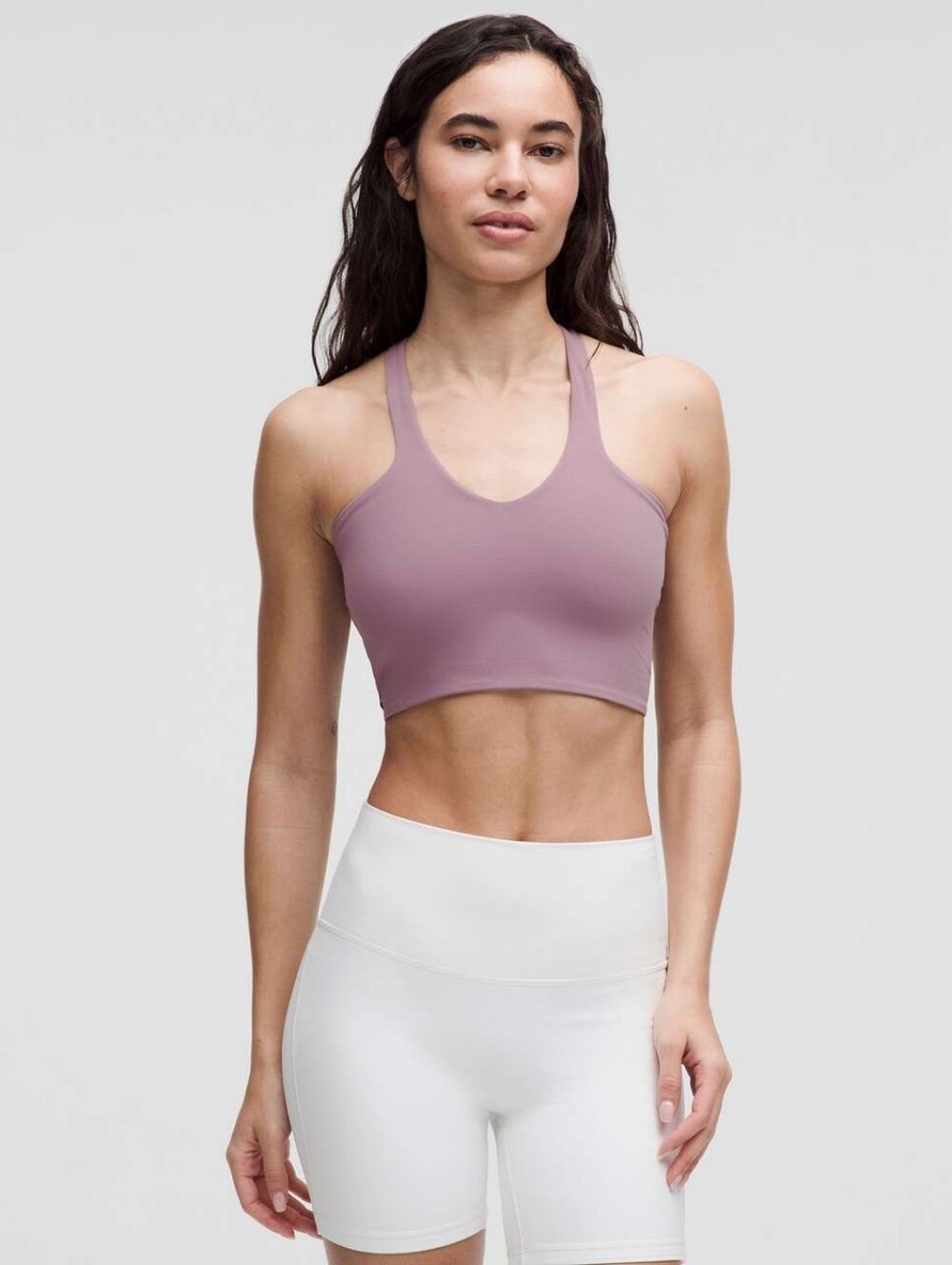 Lululemon Bend This V and Racer Bra *Light Support, A-C Cups NWT small/med Pink